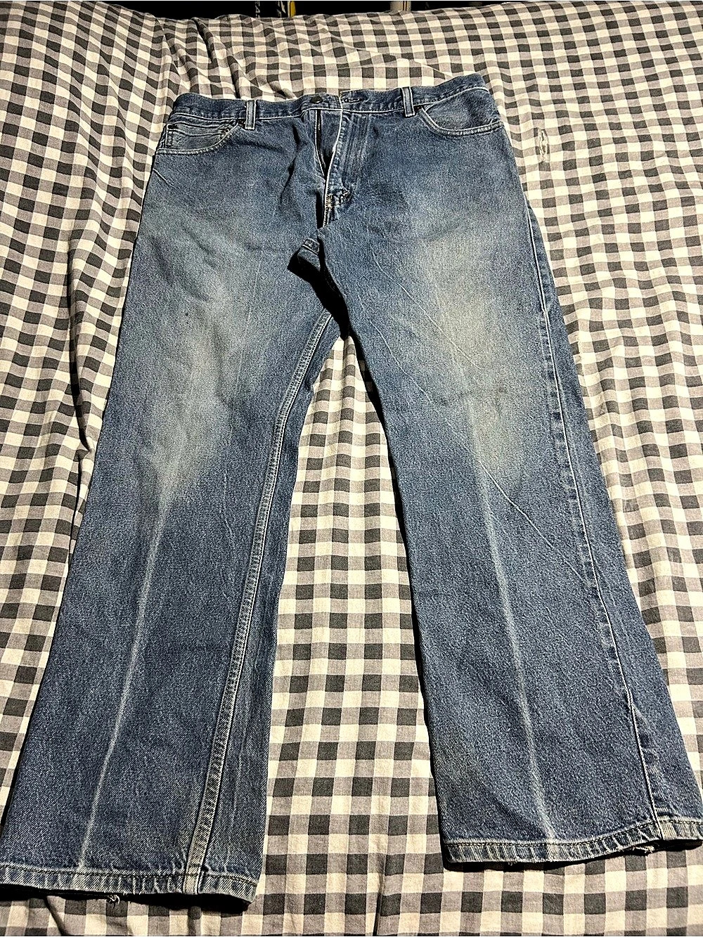 Levi's 517 Boot Cut Bootcut Jeans Blue Waist 30 Length 30